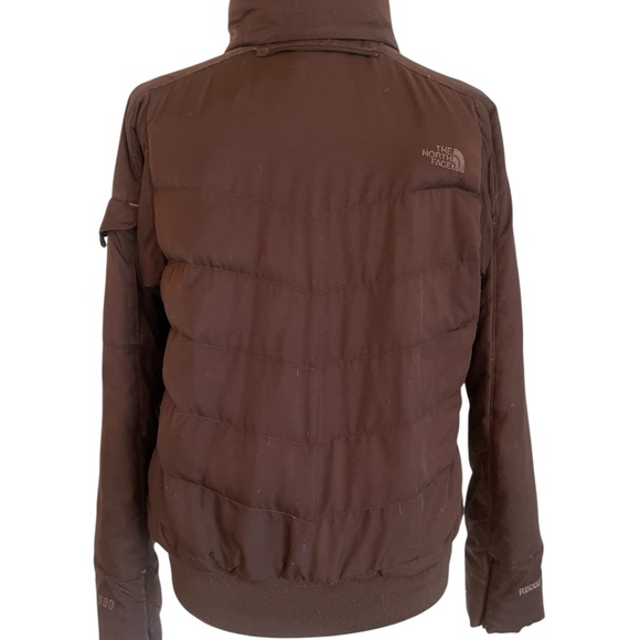 FLASH SALE! The North Face Women's Brown Recco 600 w/faux Fur Hood, Small - Picture 6 of 10